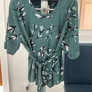 Soma  Floral Tunic Top